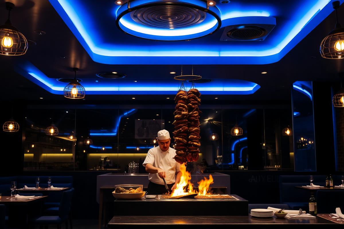 Syriana Grill kitchen